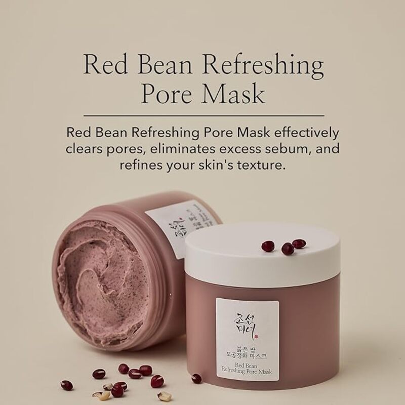 Beauty of Joseon Red Bean Refreshing Pore Mask 140ml, 4.73fl.oz